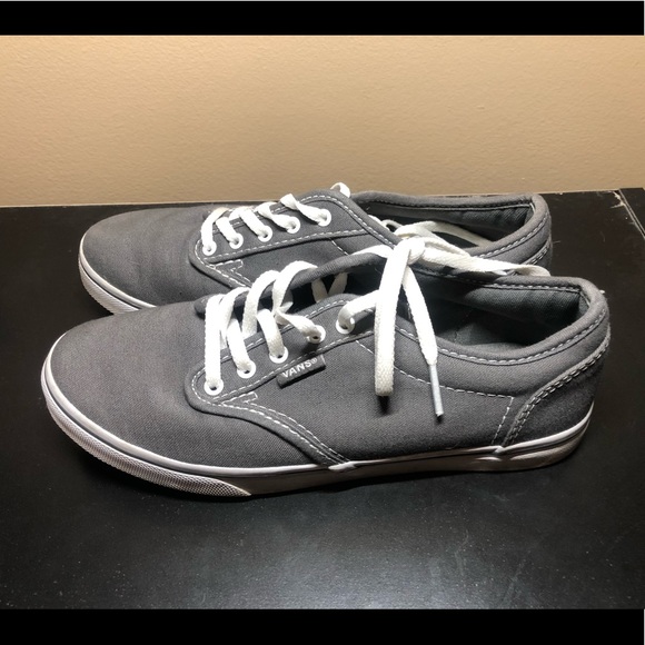 US size 6 Gray Vans - Picture 1 of 1